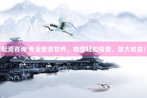 配资咨询 专业配资软件，助您轻松投资，放大收益！